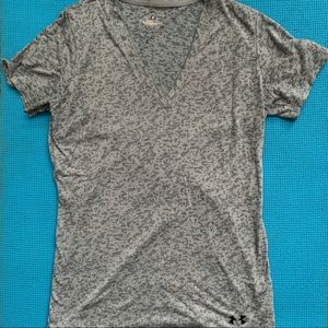 Under Armour V-Neck Shirt - Gray